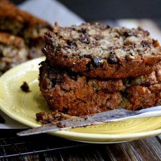 Chocolate Chip Walnut Banana Bread | Melanie Makes