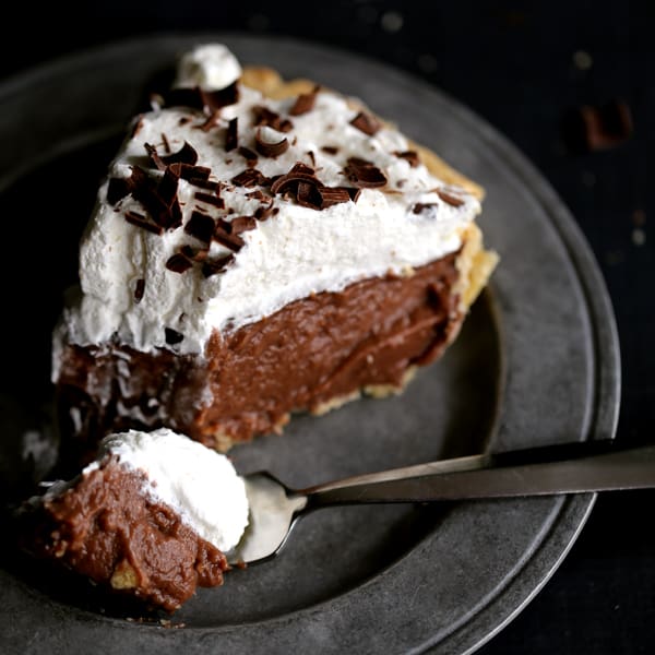 Chocolate Pudding Pie | Melanie Makes