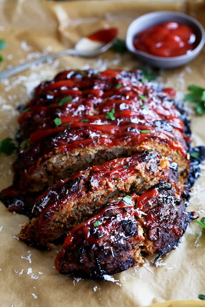 This Turkey Meatloaf takes just 10 minutes to prepare, yet will have you coming back for seconds (or thirds). This beef alternative meatloaf is anything but bland thanks to being seasoned with Parmesan cheese, oregano, basil and garlic. 
