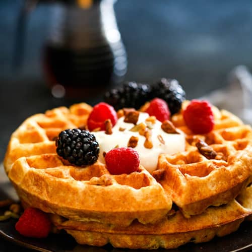 Yogurt Waffles Melanie Makes