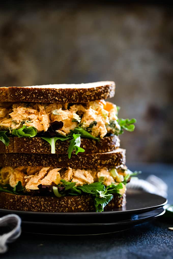 Apricot Basil Chicken Salad 