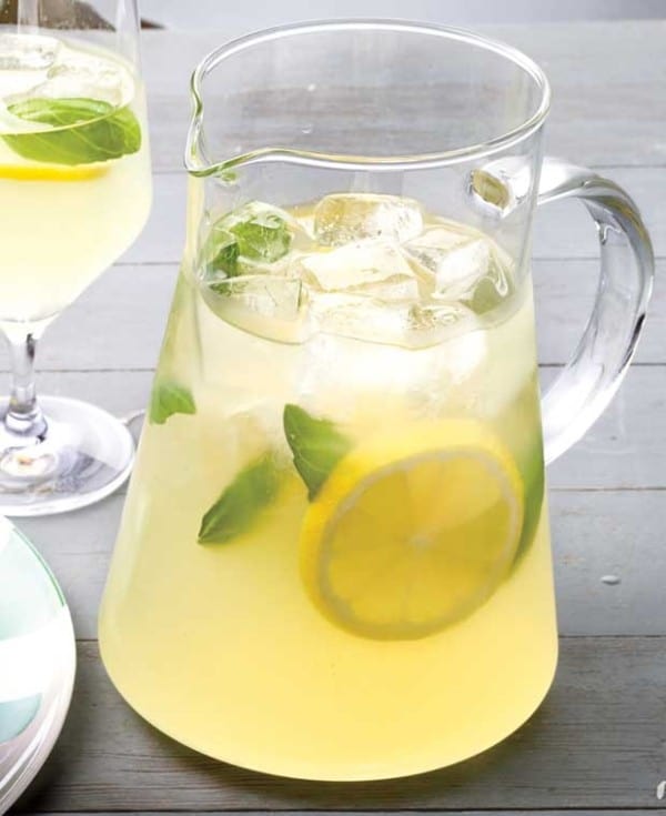friday find - spiked basil lemonade | Melanie Makes