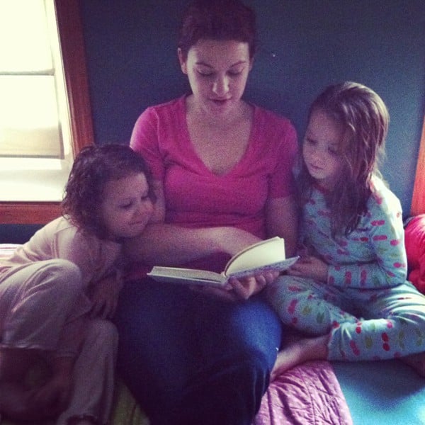 our first read aloud chapter book