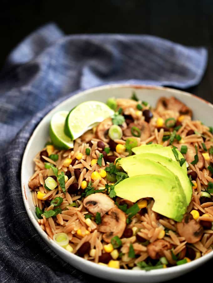 Orzo and Black Bean Salad