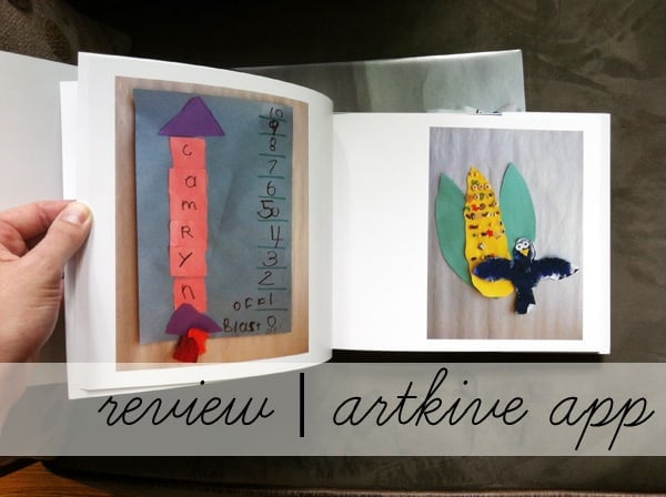 Review - Artkive App | @melaniebauer at Melanie Makes