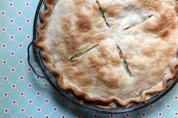 Easy Chicken Pot Pie | @melaniebauer at Melanie Makes