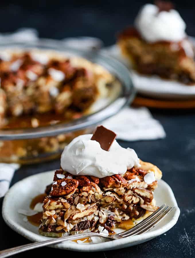 German Chocolate Pecan Pie