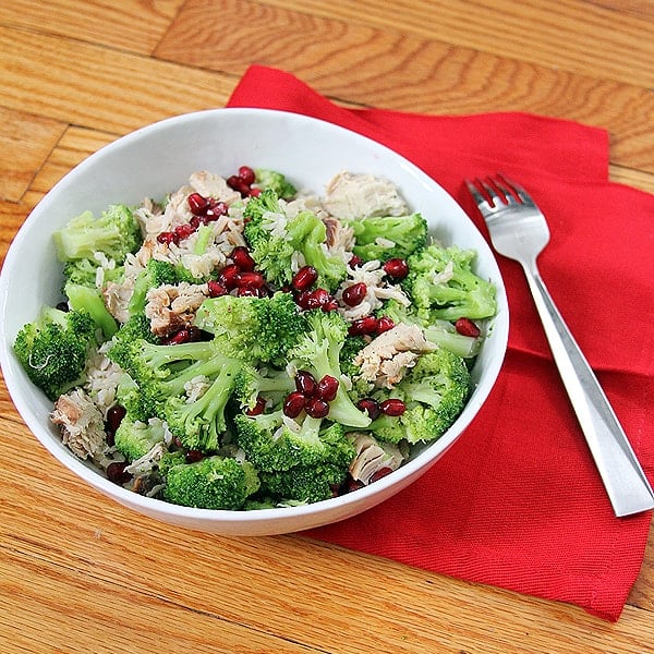 Pomegranate Chicken Rice Bowls
