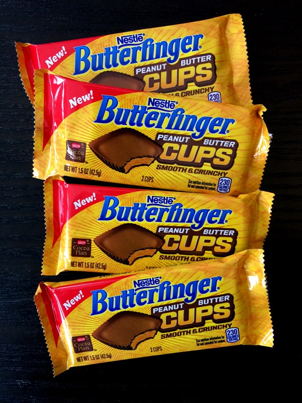 Butterfinger Peanut Butter Cups, Smooth & Crunchy, Chocolate