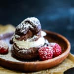 Chocolate Cream Puffs | Melanie Makes