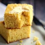 Simple Sweet Cornbread | Melanie Makes