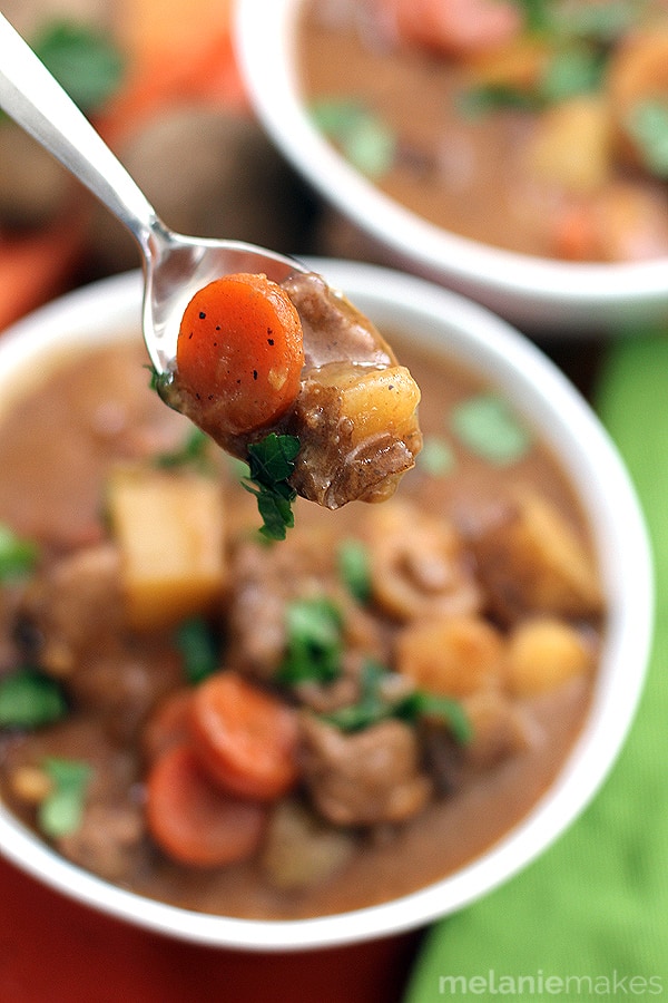Stout Beer Beef Stew Melanie Makes
