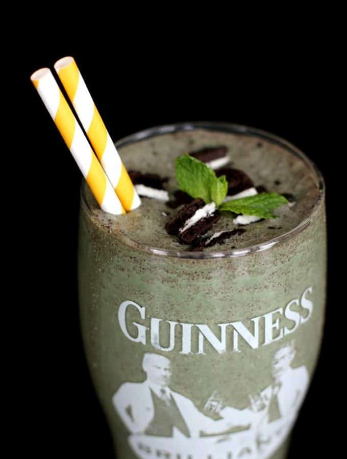 Mint Cookies and Stout Shake