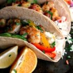 Rosemary Citrus Shrimp Tacos | Melanie Makes
