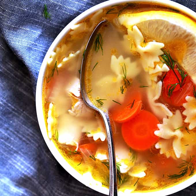 Chicken Soup with Dill Recipe