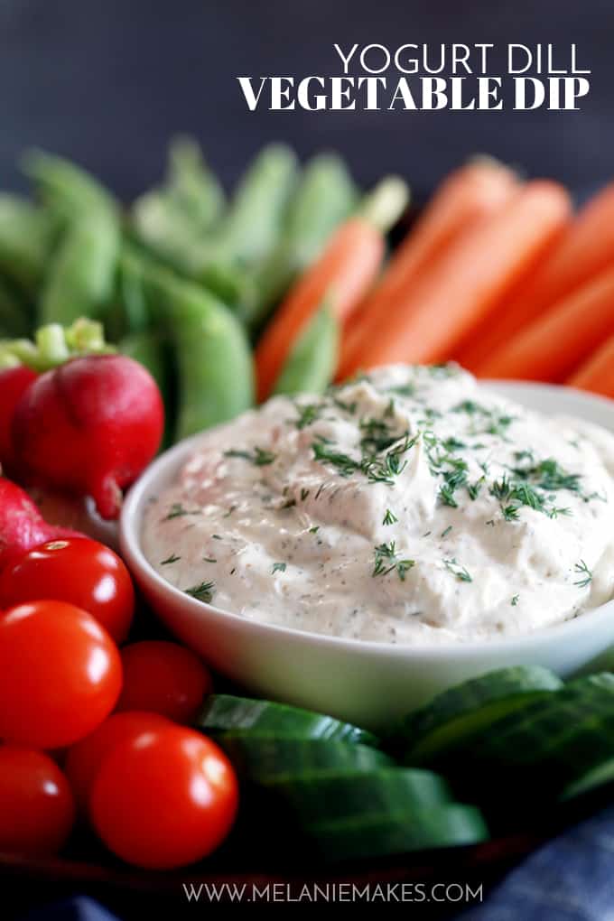 Yogurt Dill Vegetable Dip