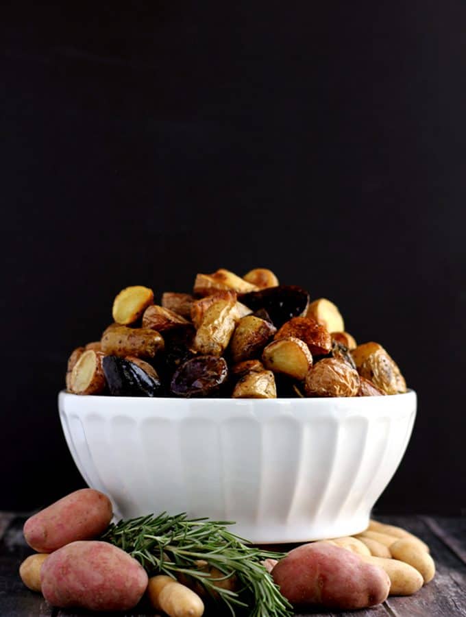 Roasted Balsamic Rosemary Potato Salad