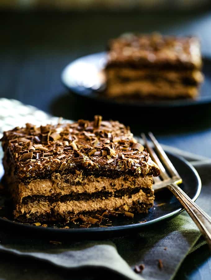Double Chocolate Eclair Cake