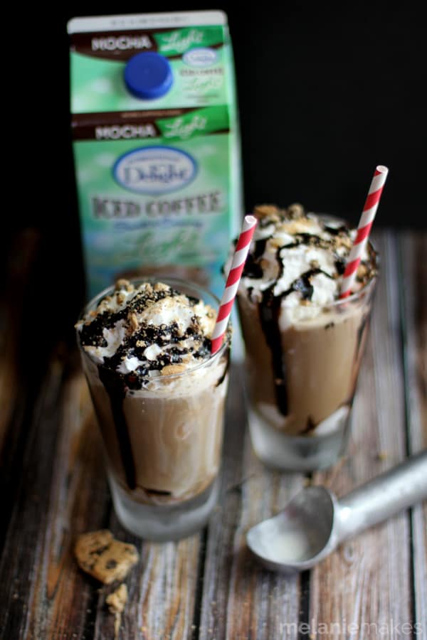 Chocolate Chip Cookie Mocha Float