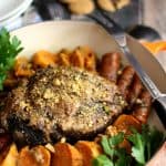 Slow Cooker Gingersnap Pot Roast | Melanie Makes