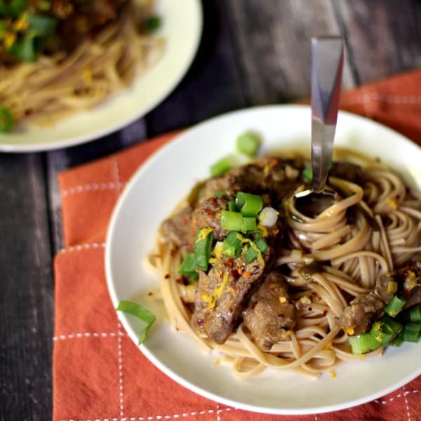 Slow Cooker Spicy Orange Beef