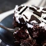 Cookies 'n Cream Poke Cake | Melanie Makes
