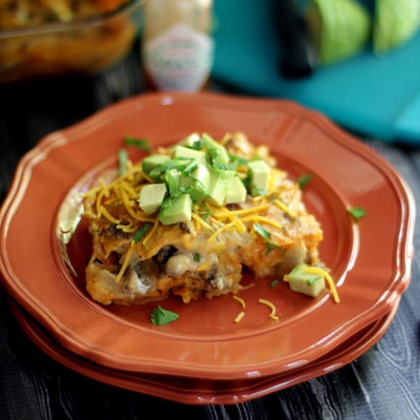 Enchilada Casserole | Melanie Makes