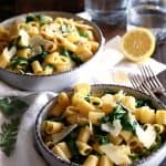 Lemon Arugula Pasta | Melanie Makes