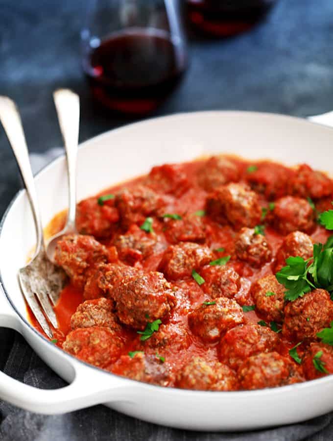 Easy Baked Meatballs