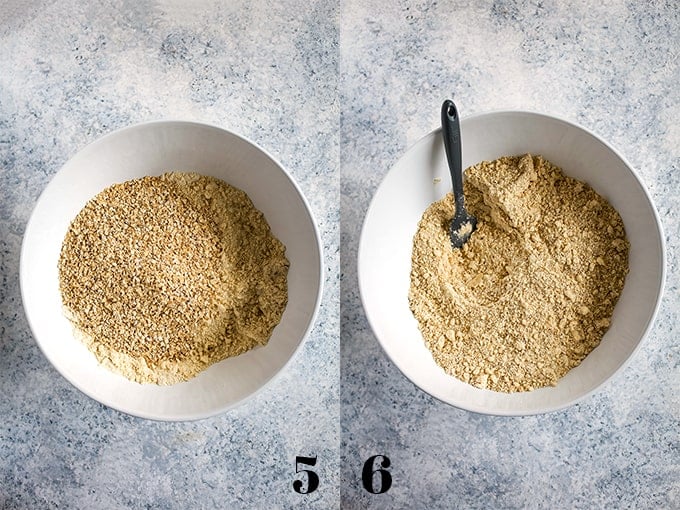 How to prepare Homemade Oatmeal Muffin Mix, steps 5-6.