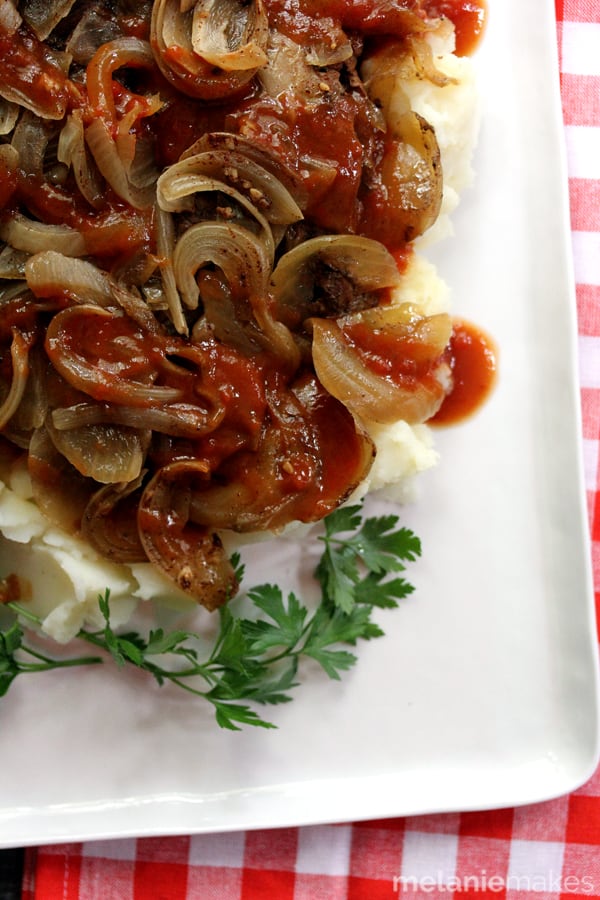 Slow Cooker Cola Barbecue Beef | Melanie Makes