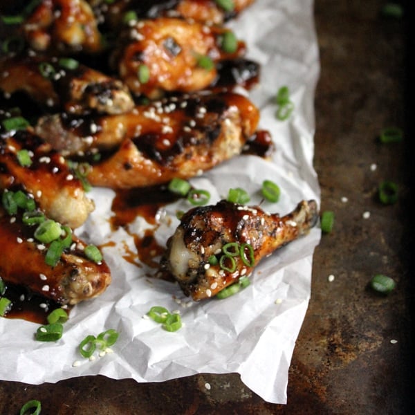 Slow Cooker Sriracha Teriyaki Wings