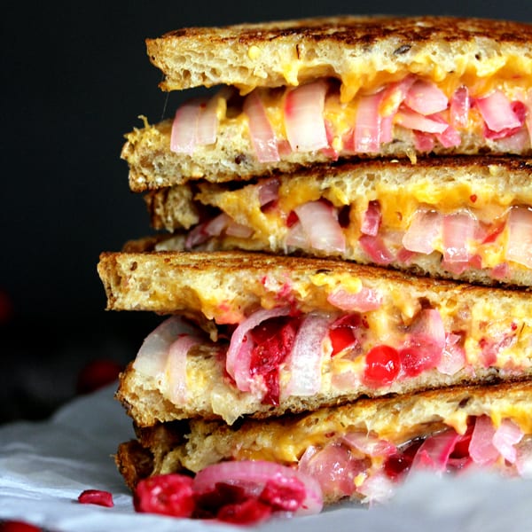 Citrus Chardonnay Cranberry Grilled Cheese