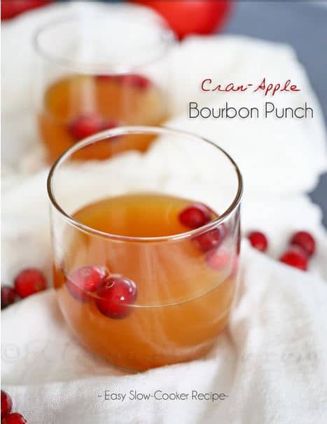 Cran-Apple Bourbon Punch