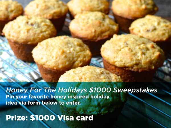 #HoneyForHolidays $1000 Sweepstakes