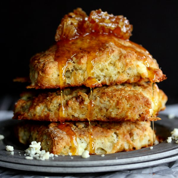 Blue Cheese Walnut Scones