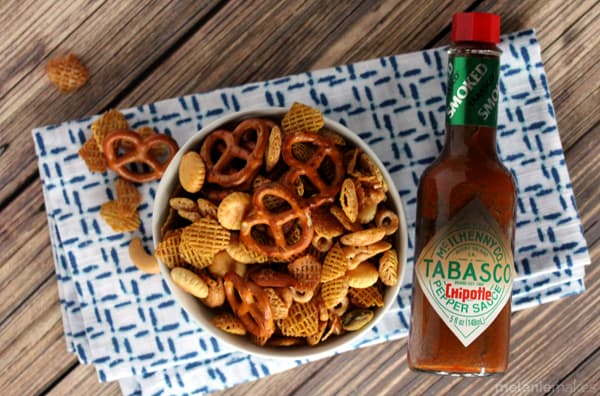 Maple Chipotle Snack Mix | Melanie Makes