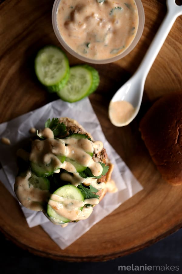 Turkey Tikka Burger | Melanie Makes