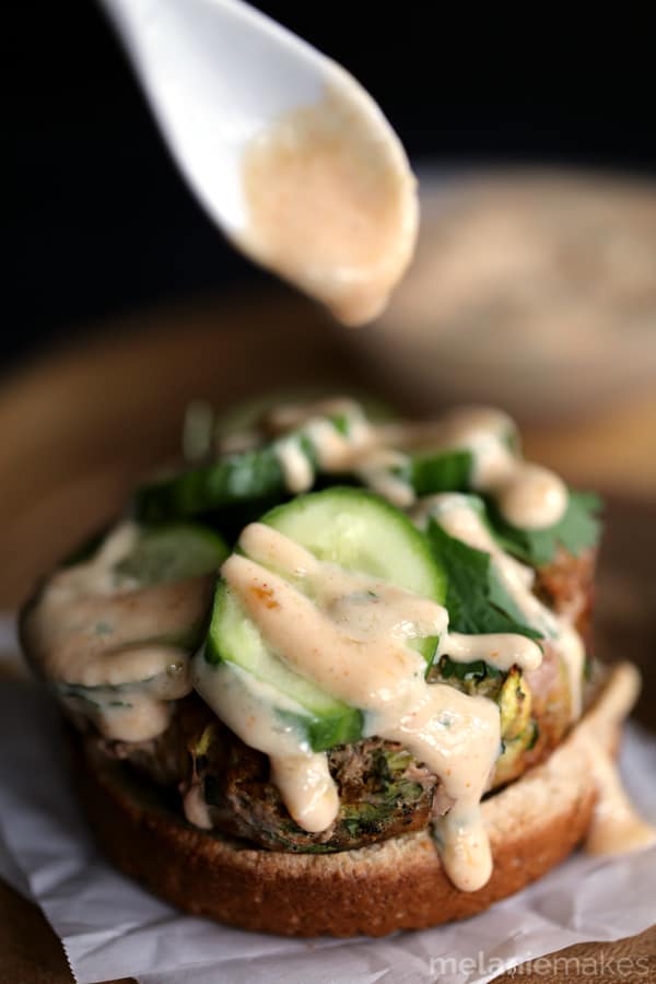 Turkey Tikka Burger | Melanie Makes