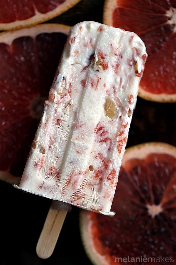 Stock your freezer with these Honey Roasted Grapefruit Parfait Popsicles. A five ingredient parfait becomes an anytime, anywhere treat when it's transformed into a popsicle. Roasted grapefruit segments, honey, almonds and yogurt create this amazingly flavorful seasonal treat suitable for breakfast or any time of day.