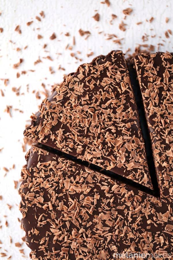 Brownie Batter Chocolate Tart