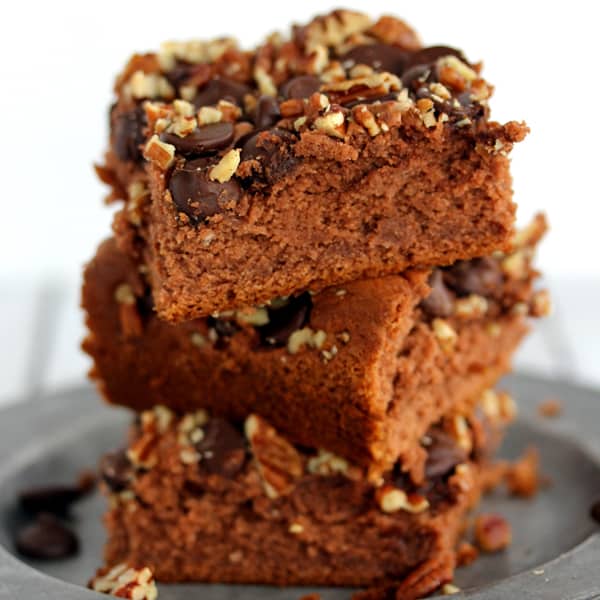 Easiest Double Chocolate Pecan Cake