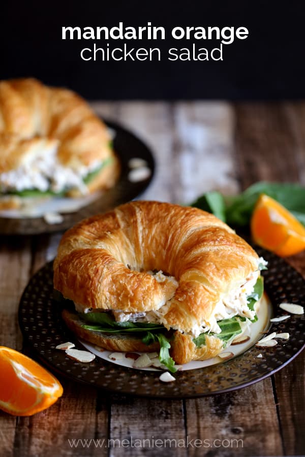 Mandarin Orange Chicken Salad | Melanie Makes