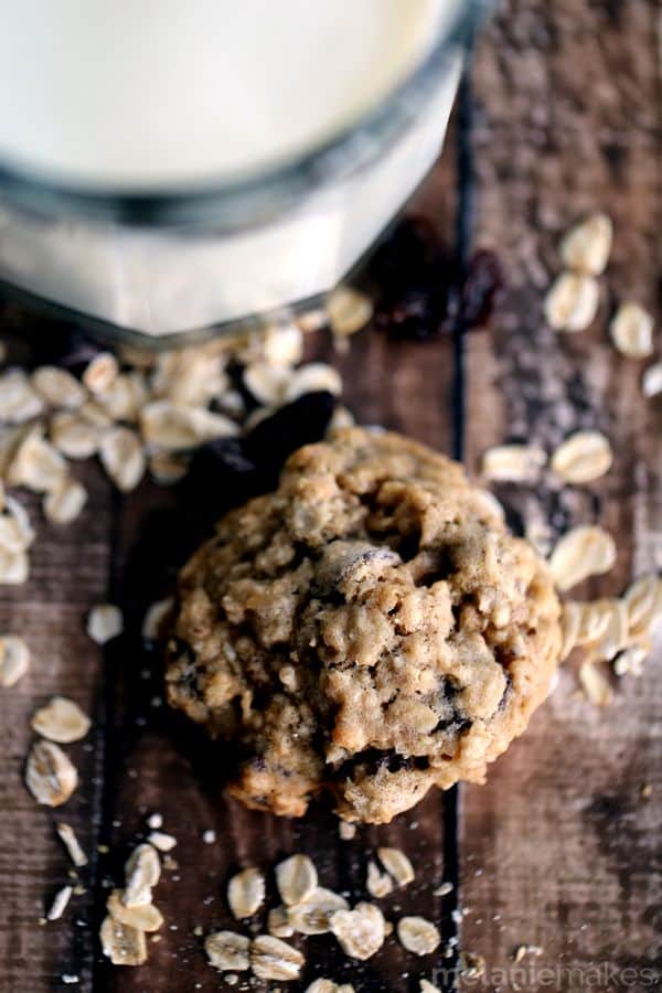 Oatmeal Raisin Chocolate Chip Cookies | Melanie Makes