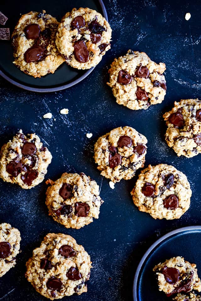 Oatmeal Raisin Chocolate Chip Cookies Melanie Makes