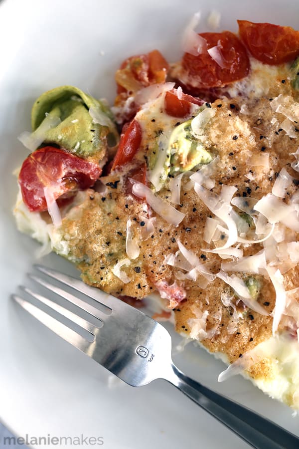 Tomato Tortellini Frittata | Melanie Makes