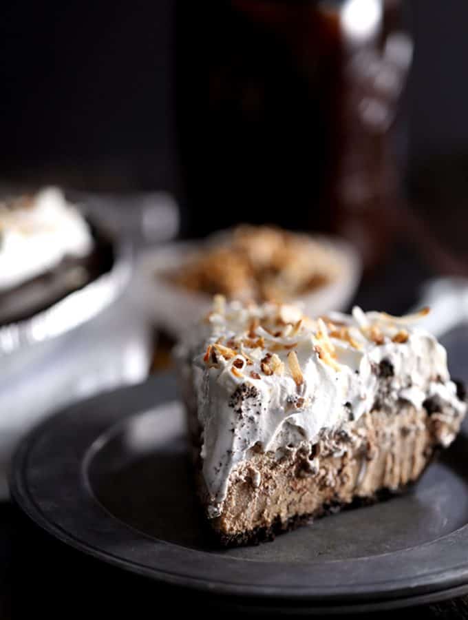 Mocha Coconut Frappuccino Pie