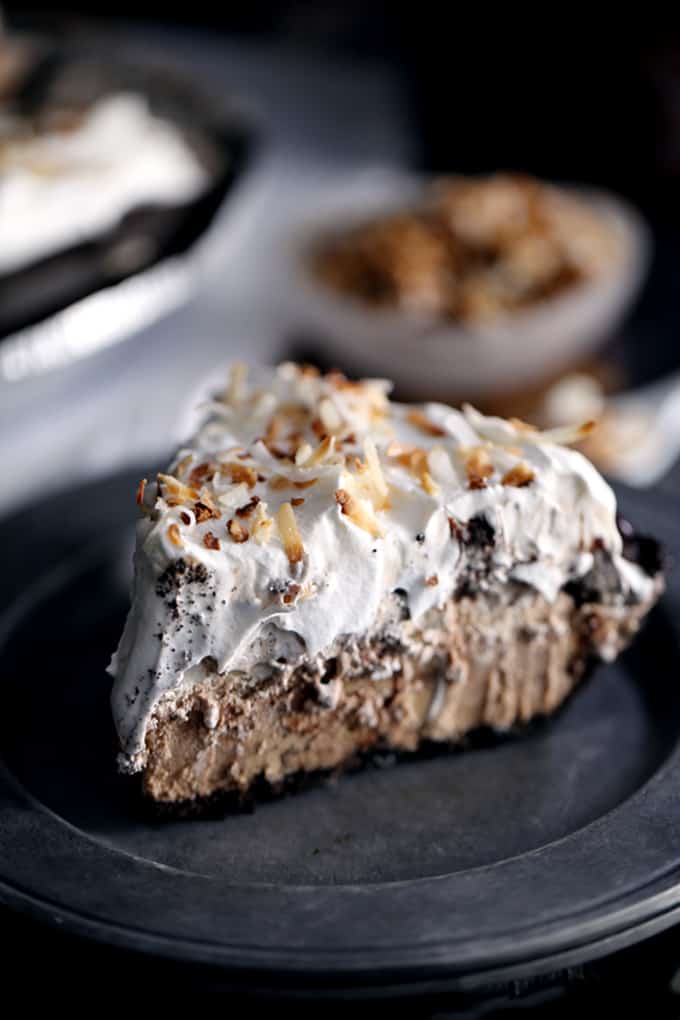 Mocha Coconut Frappuccino Pie | Melanie Makes