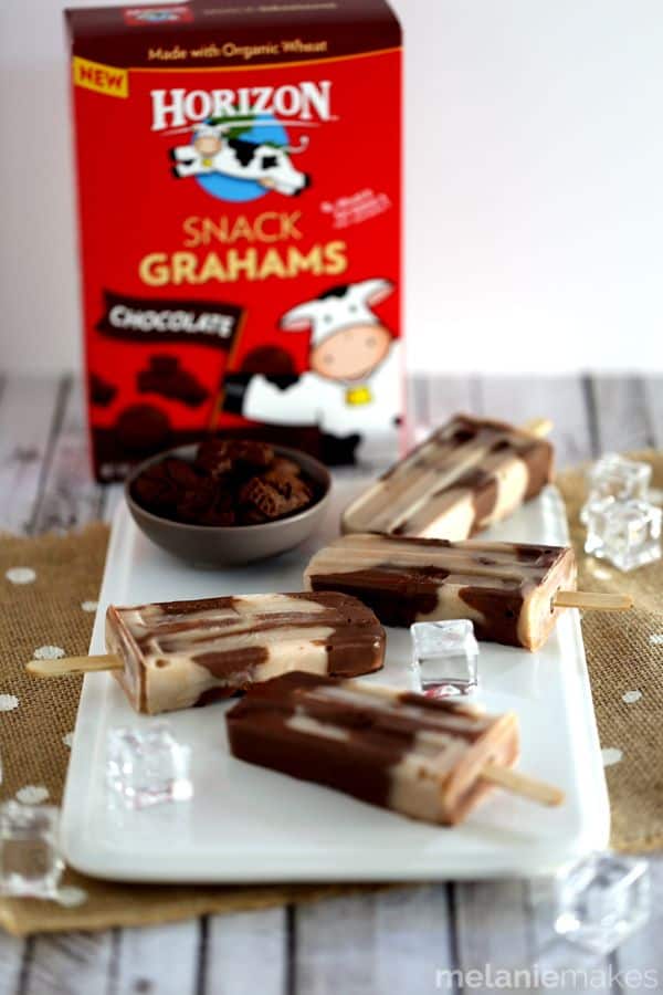 Snickerdoodle Spotted Cow Yogurt Popsicles | Melanie Makes