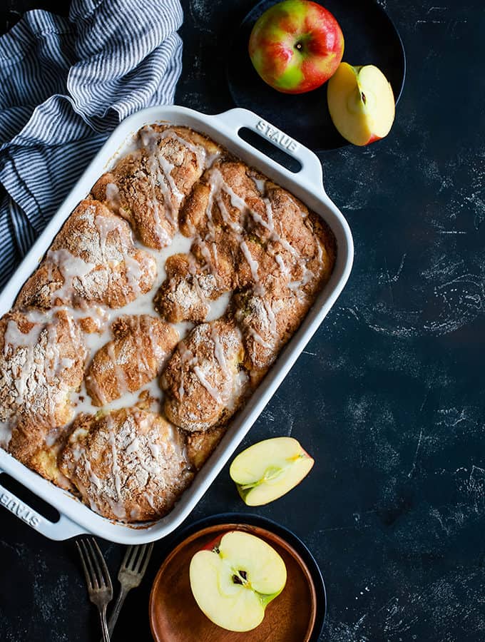 Caramel Apple Cheesecake Coffee Cake